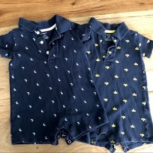 Polo short onsie bundle